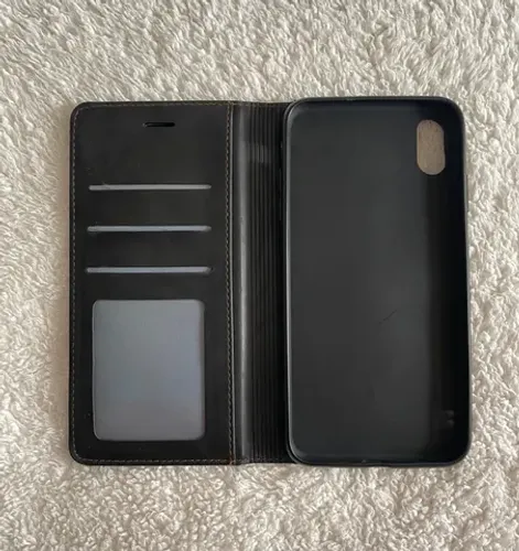Capa couro iPhone X/XS Max