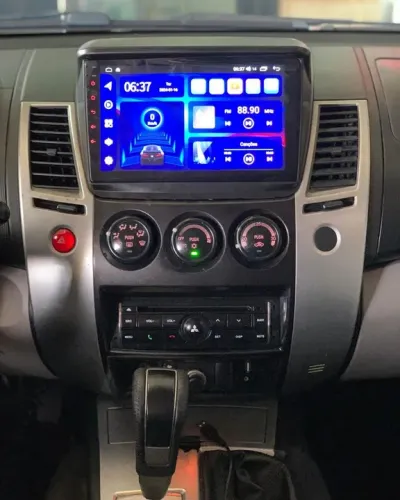 Central Multimídia Android mitsubishi l200 9 polegadas 