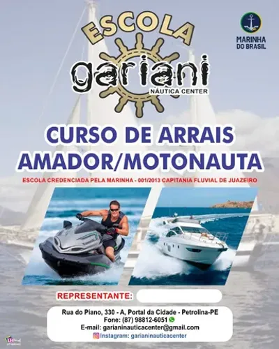 Curso Arrais-Amador e Motonauta 900,00