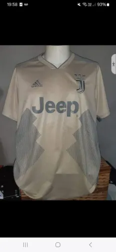 Camisa Juventus Adidas - Jeep - Bege
