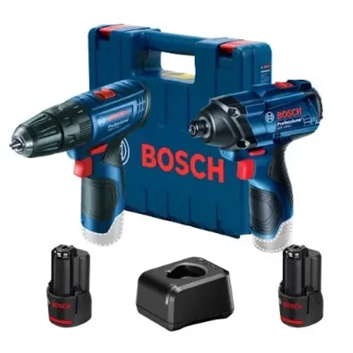 KIT COMBO PARAFUSADEIRA/FURADEIRA GSR 120 + PARAFUSADEIRA IMPACTO GDR 120