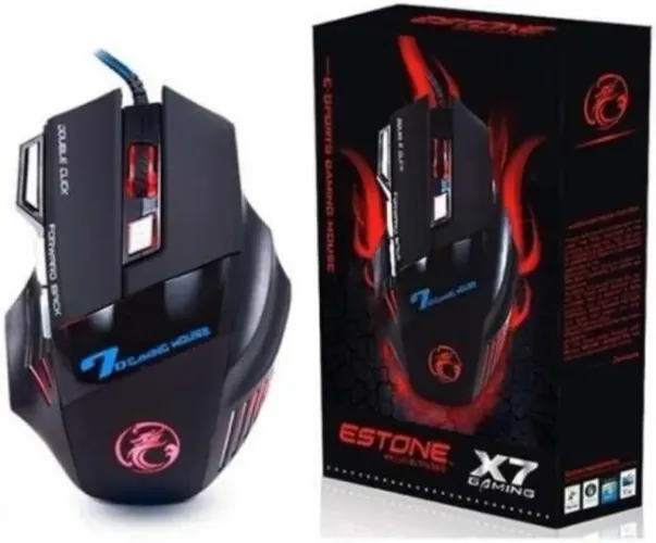 Mouse Gamer com fio BA-X7-2 Briwax novo