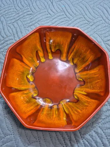 Centro de mesa em cerâmica  vitrificada importada