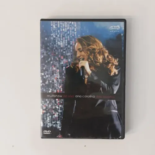 DVD Multishow Ao Vivo Ana Carolina - Dois Quartos (usado) - Fazemos Entrega