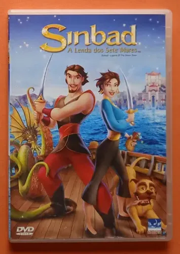 Dvd Sinbad A Lenda dos Mares