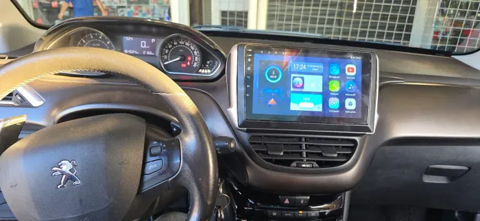 Central Multimídia Android peugeot 208 2008 Android e