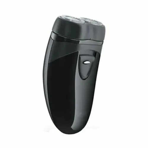 Barbeador portátil masculino com Luz de Led e navalha para aparar a barba