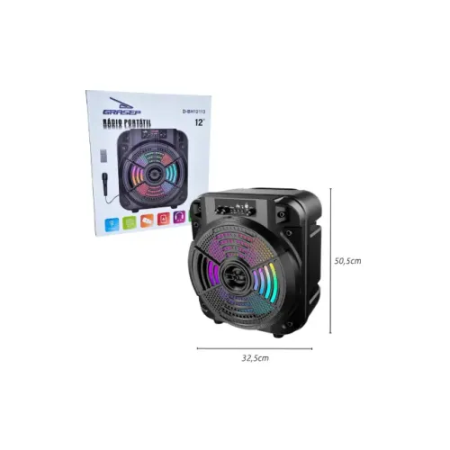 (NOVO) Caixa de Som Grasep 60w D-BH12113