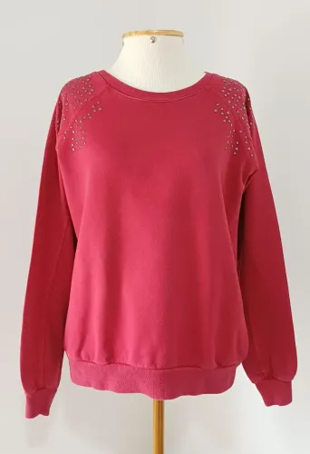 Blusa Moletom Vermelho Renner