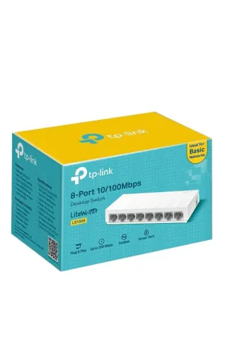 Switch de Rede 5/8 portas 10/100/1000Mbps Novo