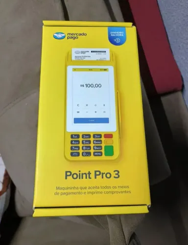 Máquina de Cartão Point Pro 3 Mercado Pago