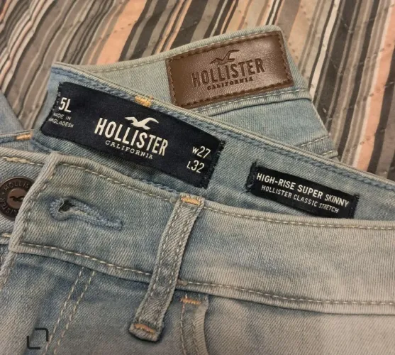 Calça Jeans Hollister Super Skinny - Tamanho 27