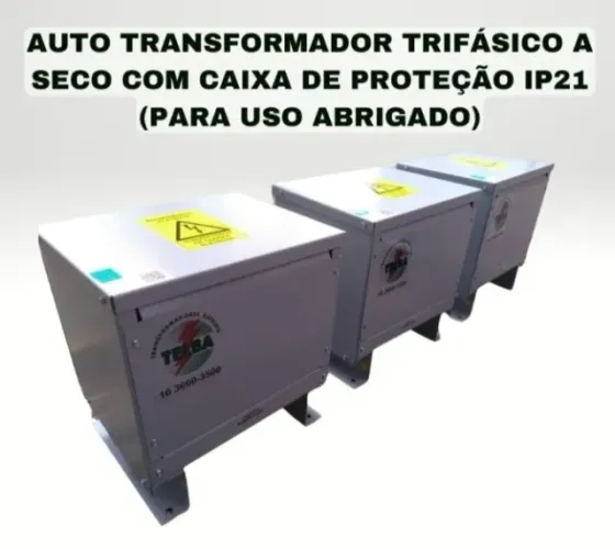 Auto Transformador 20KVA 380/220V c/ caixa