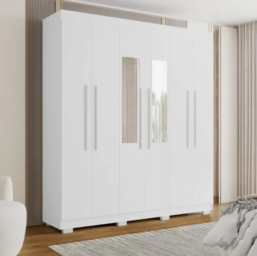 Guarda-Roupa (4 Gavetas) Porto Bello New 2,007 m tt527m