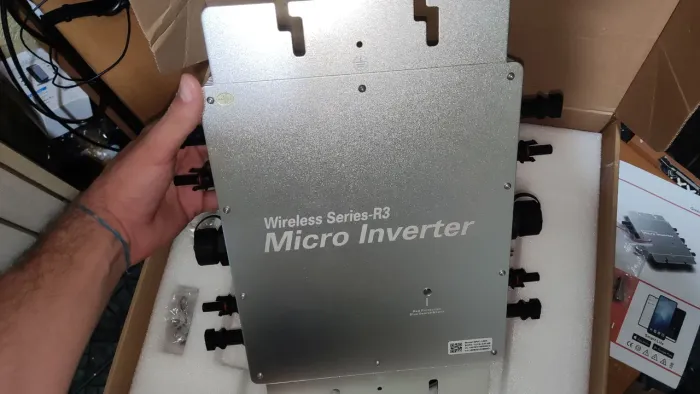 Micro inverter wireless tuya WVC-1400 230v 50Hz60Hz (novo)
