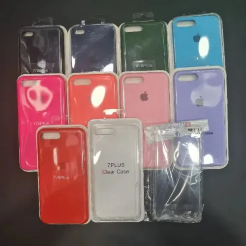 Capa Protetora iPhone 7 Plus / 8 Plus Capinha Colorida Anti Impacto Proteção Câmera