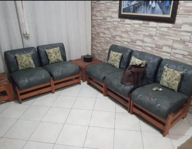 Conjunto de Módulos de Madeira Maciça R$ 700