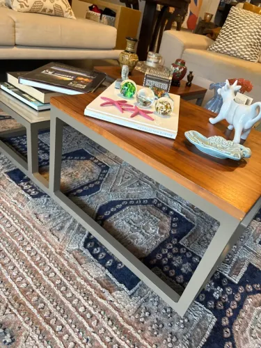 Mesa de centro com design moderno e elegante