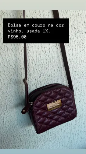 Bolsas de couro
