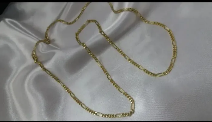 Corrente Grumet 5x1 em Ouro 18k
