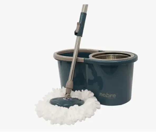 Mop Rotátorio Balde 13 L C/ Cesto Inox