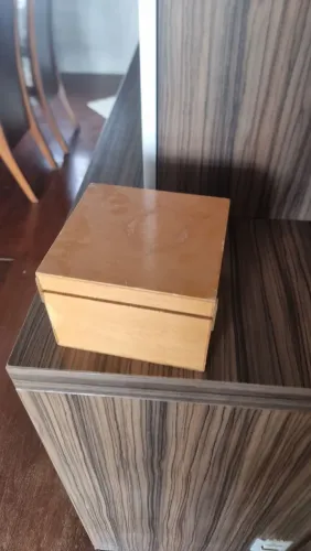 Caixa em madeira 17x 19cm