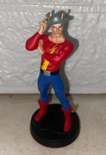 Golden Age Flash (jay Garrick) Dc Eaglemoss Figurine #52