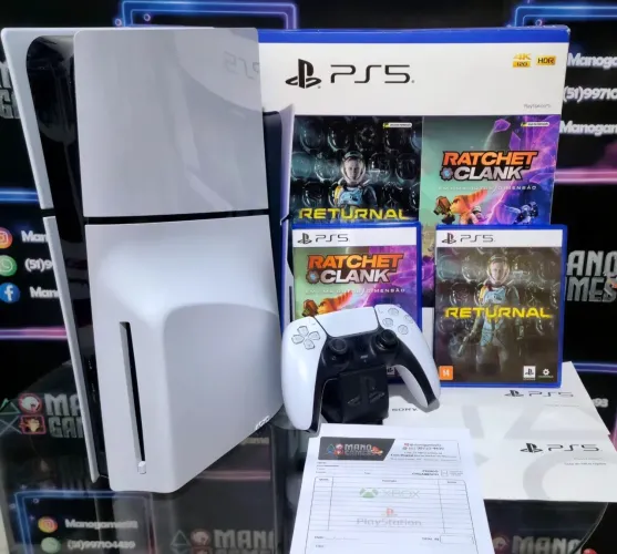 Ps5 com leitor