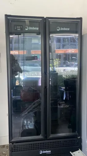 Refrigerador visa cooler 2 portas semi novo - Alecs