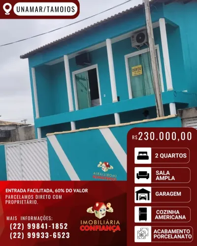 Casa à Venda em Unamar  Condomínio Bouganville 1 - Cabo Frio  RJ.