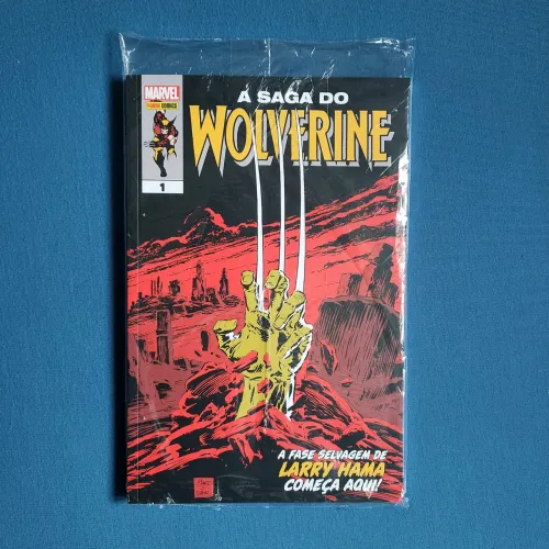 HQ A Saga do Wolverine - Volume 1 (Lacrado, 144 Páginas, Panini Marvel Comics)