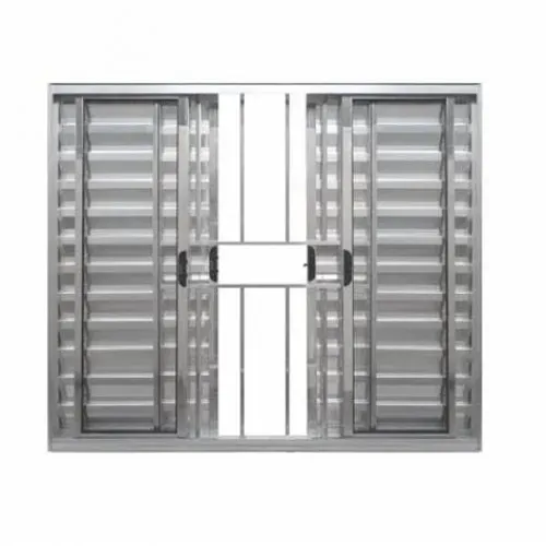 VENEZIANA COM GRADE ALUMINIO BRILHANTE - LINHA ECONÔMICA