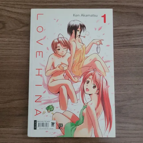 Mangá Love Hina Vol. 1 - Ken Akamatsu - JBC