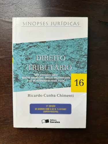 Sinopse de Direito Tributário - Ricardo Cunha Chimenti