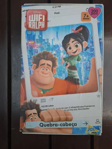 quebra cabeça detona ralph