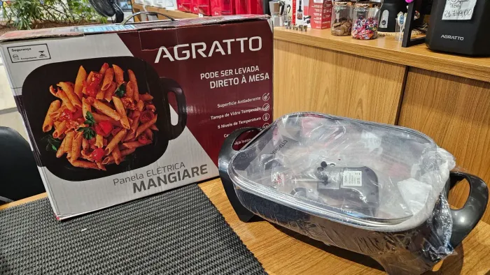 Panela Elétrica Mangiare Agratto - Ideal para Cozinhar!