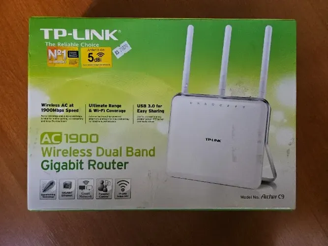 Roteador TP-Link Archer C9 Gigabit Wireless AC1900