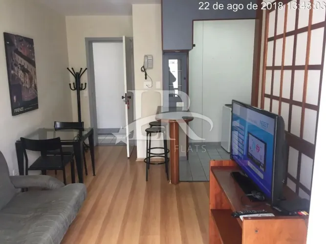 LR Flats Apartamento e Studio - Flat mobiliado de 35m² para alugar em Moema, confira!