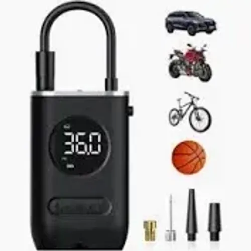 Bomba de inteligente calibrador pneu portátil digital