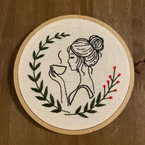 Bordado Coffee Time