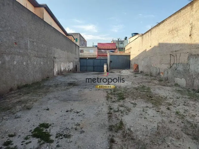 Terreno à venda, 280 m² por R$ 685.000,00 - Vila Palmares - Santo André/SP