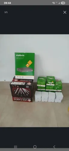 Interfone, câmeras ,motor de portao, cerca elétrica 