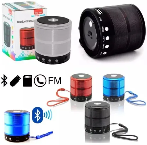 Caixinha de som bluetooth Novo Promoção