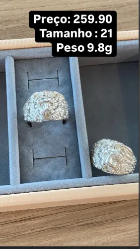 Anel de Leão Prata 925 - Elegância e Poder!