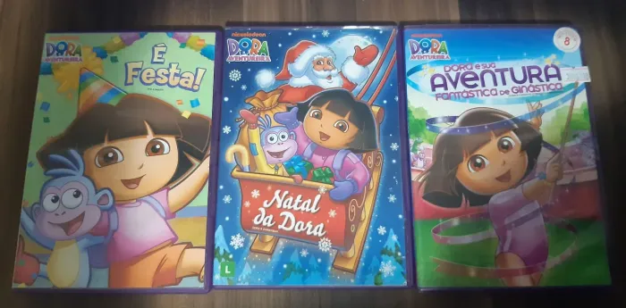 DVD Dora A Aventureira - 3 Filmes
