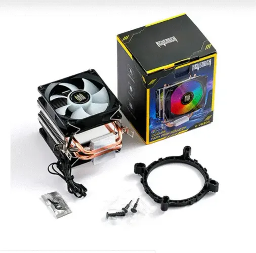 Cooler para processador revenger g-vr304 com led rgb 