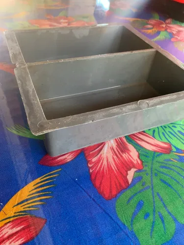 Forma dupla de tijolinhos