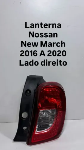 Lanterna Nissan New march 2016 a 2020 lado direito original