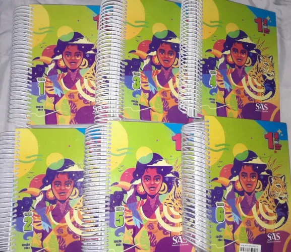 Livros SAS 1°série Edição 2024 COMPLETO 