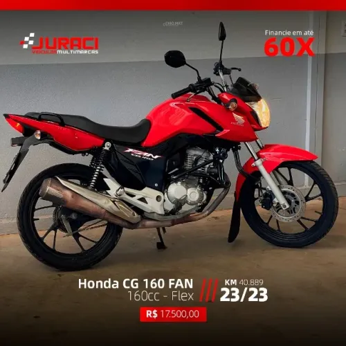 HONDA CG 160 FAN FLEX 2023 2023